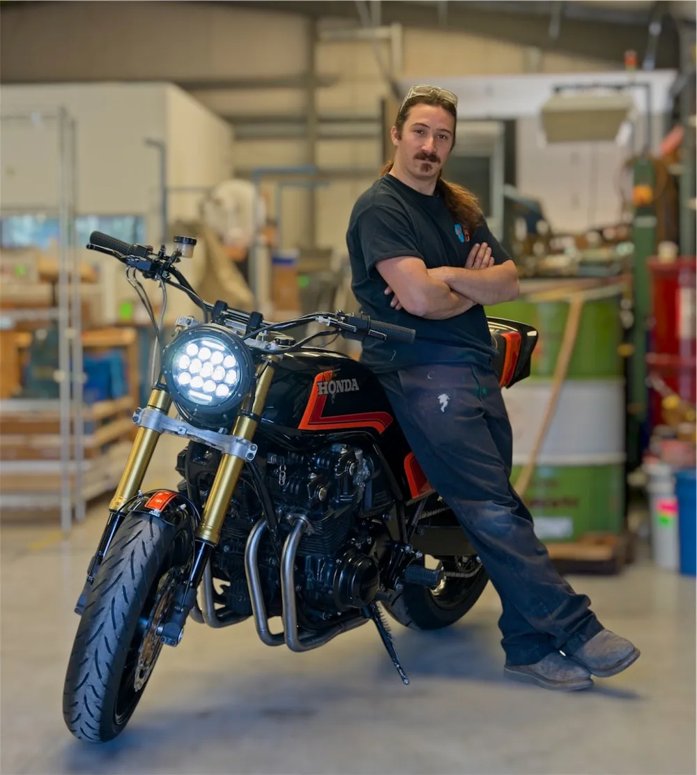 Portrait of Sebastian Beretvas, founder of Crea Design